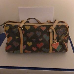 Heart dooney bag